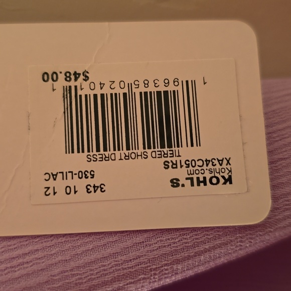 FRESHWATER BRAND WOMEN'S JUNIOR SIZE PURPLE SUNDRESS/COVER UP SIZE  MEDIUM 8-10 - Picture 6 of 13